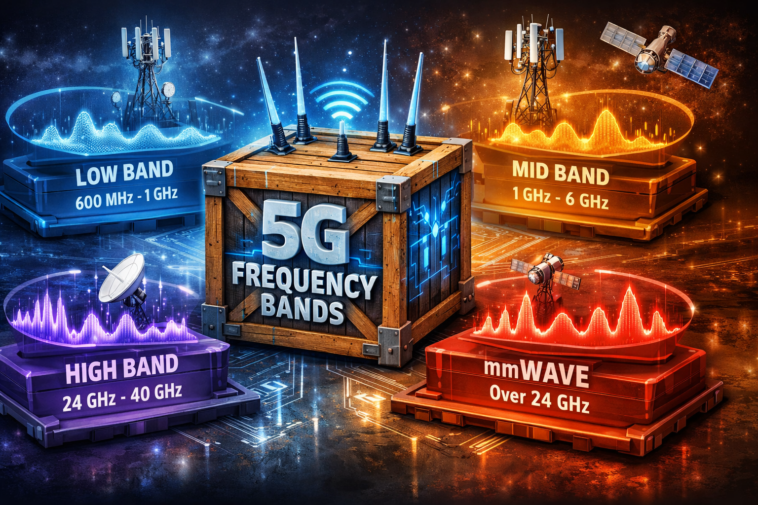 5G Frequency Bands Explained Apeksha Telecom By Bikas Kumar Singh