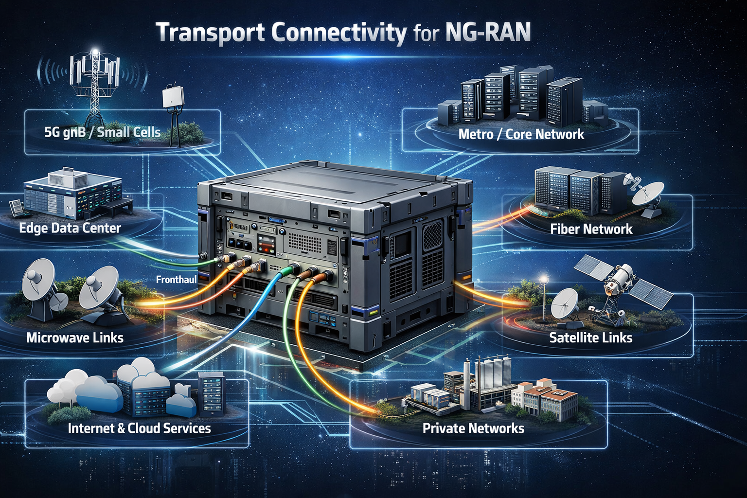 Transport Connectivity for NG-RAN Guide By Apeksha Telecom